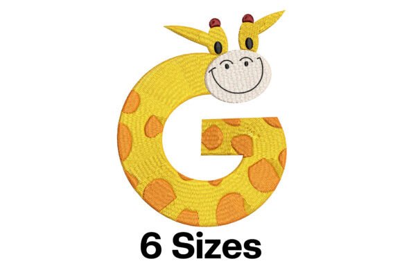 A Designer's Review: The Funny Giraffe Alphabet Letter G