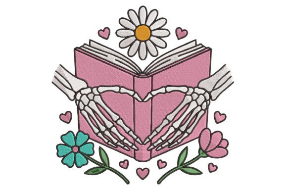 A Seller's Review of the Book Skull Embroidery Design