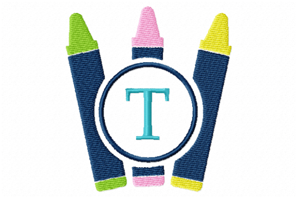 Crayons Frame Monogram T: A Designer's Practical Review