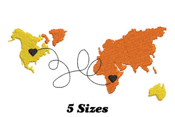 Embroidered Maps: A Perfect Gift for Any Distance