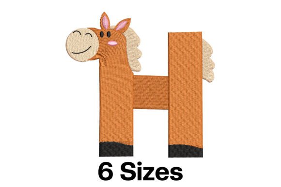 Funny Horse Alphabet Letter H: A Designer's Holiday Product Review
