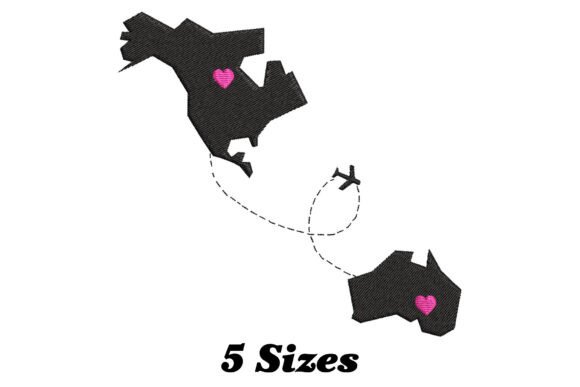 Long Distance Map: A Cozy, Nostalgic Embroidery Design