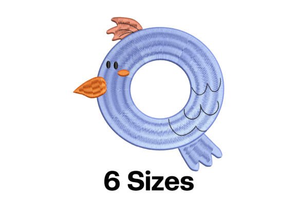 Putting the Funny Quail Alphabet Letter Q Design to Work